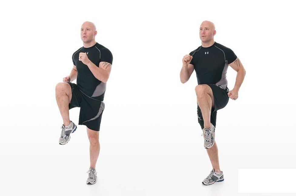 Running in place