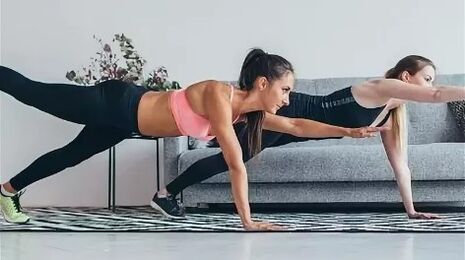 Exercise Plank for weight loss