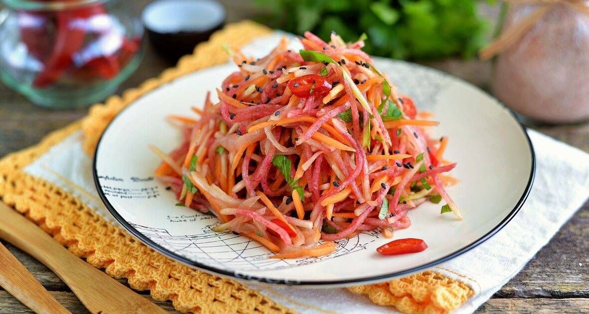 salad with radish for weight loss