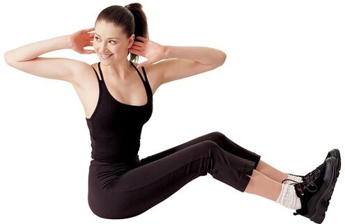exercises for losing weight on the sides and abdomen